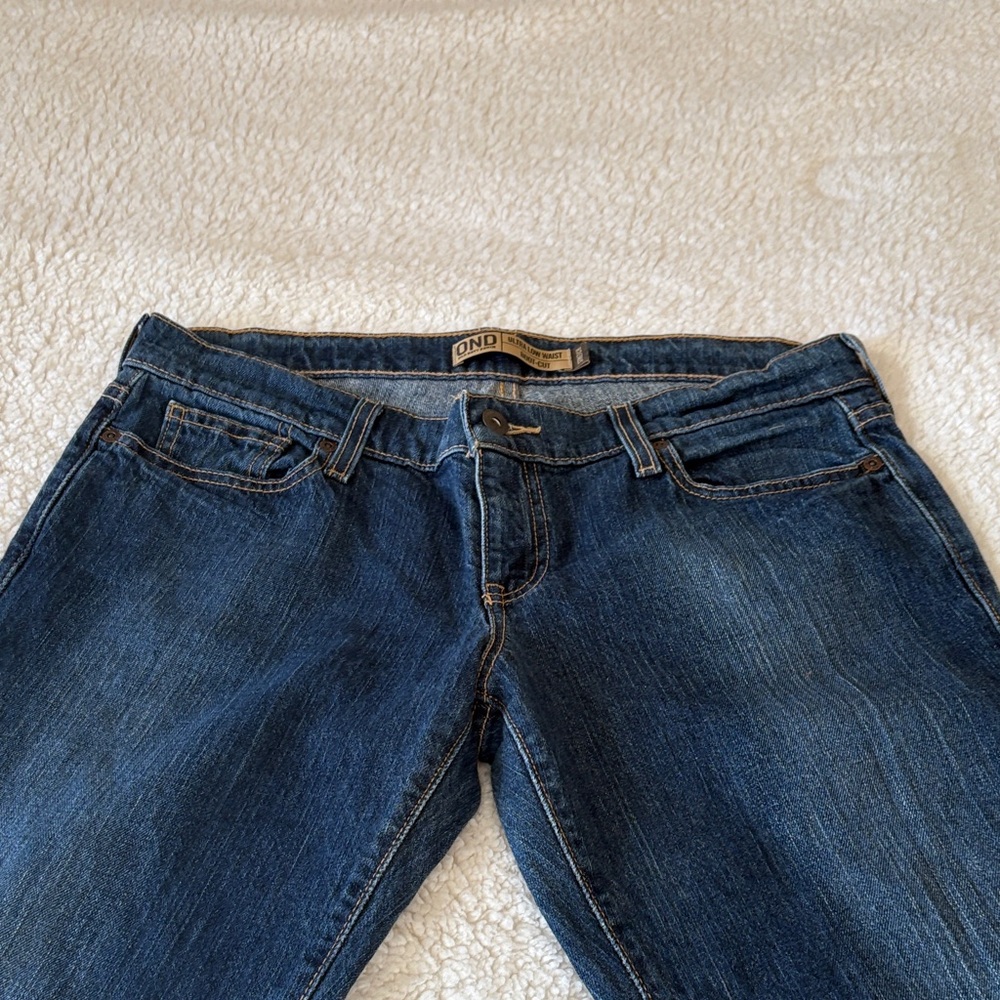Old Navy Women's Dark Blue Boot Cut Jeans